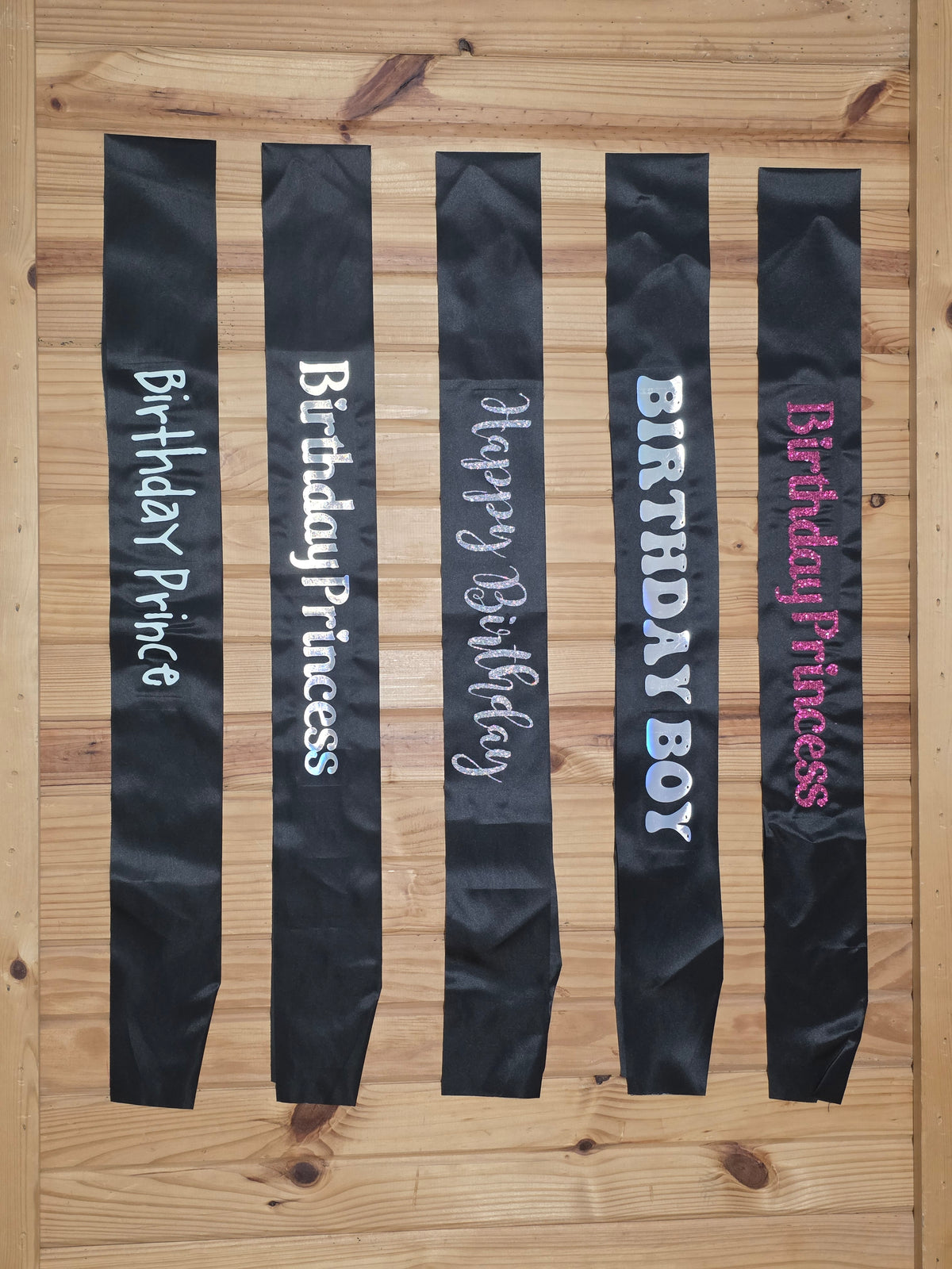Custom Birthday Sash